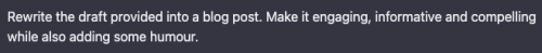 teemuno - ChatGPT prompt