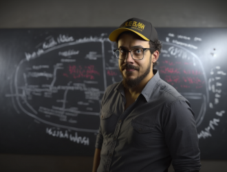 A copywriter standing in front of a scribble of formulas – teemuno blog